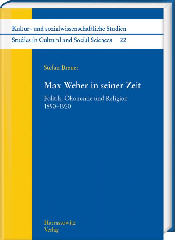 Cover-Bild Max Weber in seiner Zeit