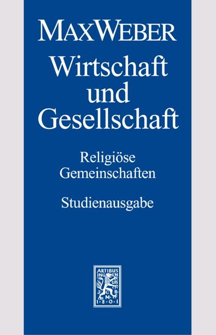Cover-Bild Max Weber-Studienausgabe