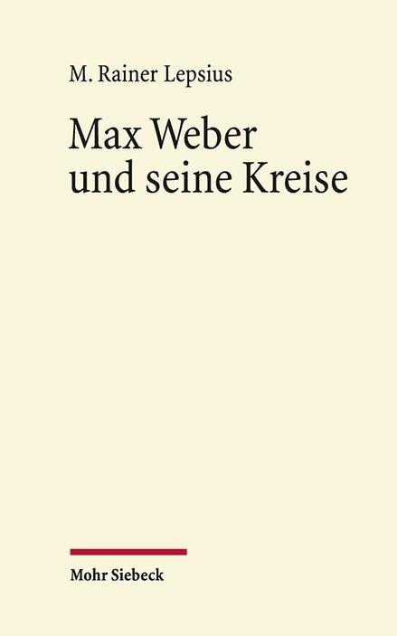 Cover-Bild Max Weber und seine Kreise