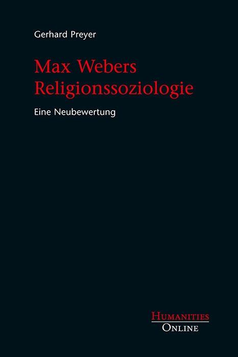 Cover-Bild Max Webers Religionssoziologie