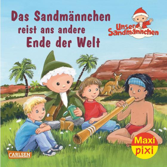 Cover-Bild Maxi Pixi 187: Das Sandmännchen reist ans andere Ende der Welt