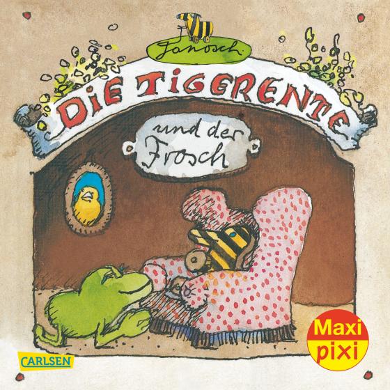 Cover-Bild Maxi Pixi 213: Die Tigerente und der Frosch