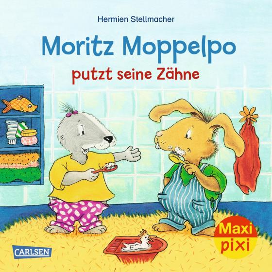 Cover-Bild Maxi Pixi 294: Moritz Moppelpo putzt seine Zähne