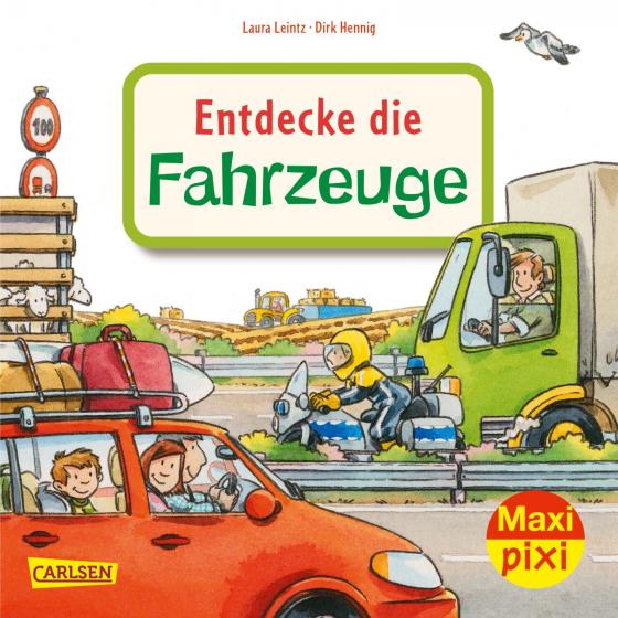 Cover-Bild Maxi Pixi 344: Entdecke die Fahrzeuge