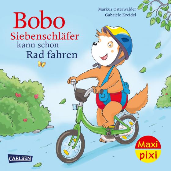 Cover-Bild Maxi Pixi 486: Bobo Siebenschläfer kann schon Rad fahren