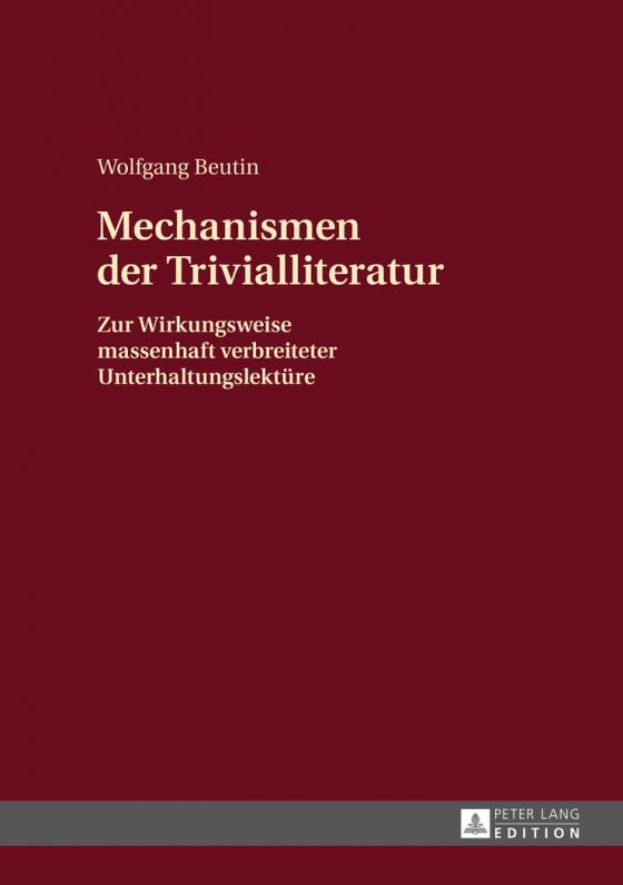 Cover-Bild Mechanismen der Trivialliteratur