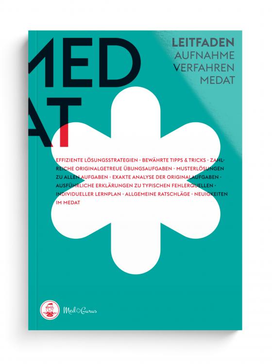 Cover-Bild MedGurus MedAT Vorbereitung 2023 Leitfaden - Vorbereitung für den Medizinaufnahmetest in Österreich