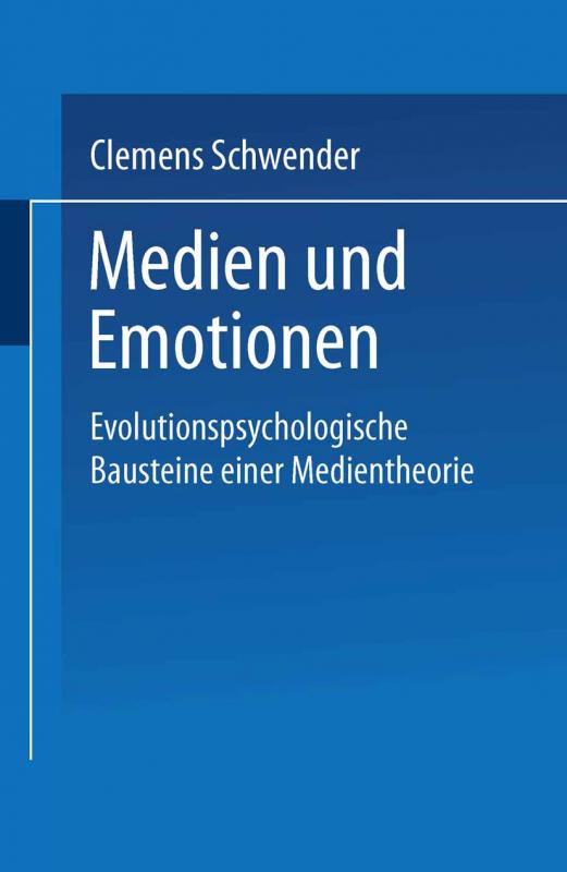 Cover-Bild Medien und Emotionen