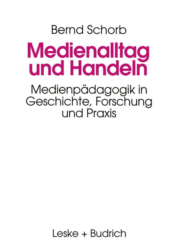 Cover-Bild Medienalltag und Handeln