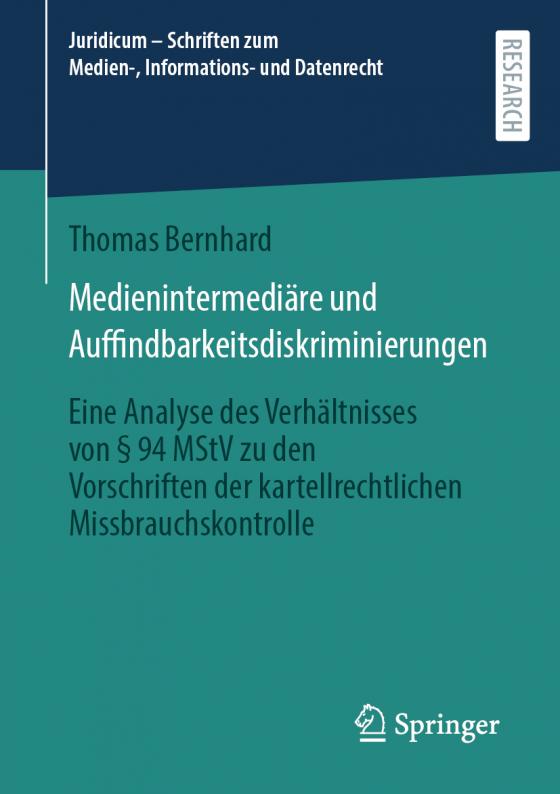 Cover-Bild Medienintermediäre und Auffindbarkeitsdiskriminierungen