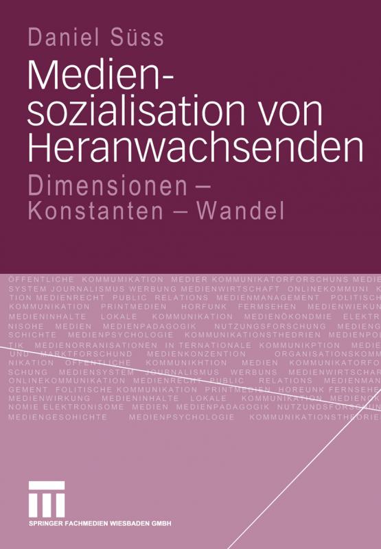 Cover-Bild Mediensozialisation von Heranwachsenden