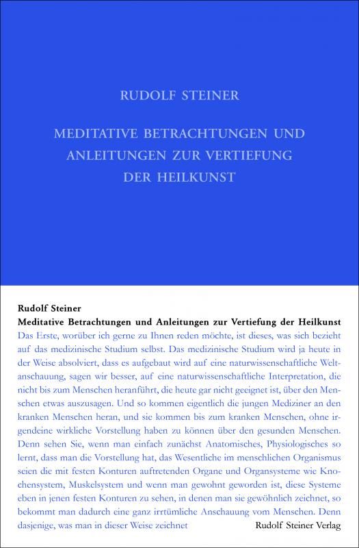 Cover-Bild Meditative Betrachtungen und Anleitungen zur Vertiefung der Heilkunst