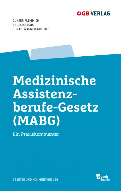 Cover-Bild Medizinisches Assistenzberufe-Gesetz (MABG)