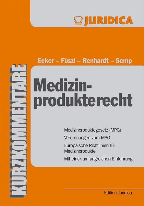 Cover-Bild Medizinprodukterecht
