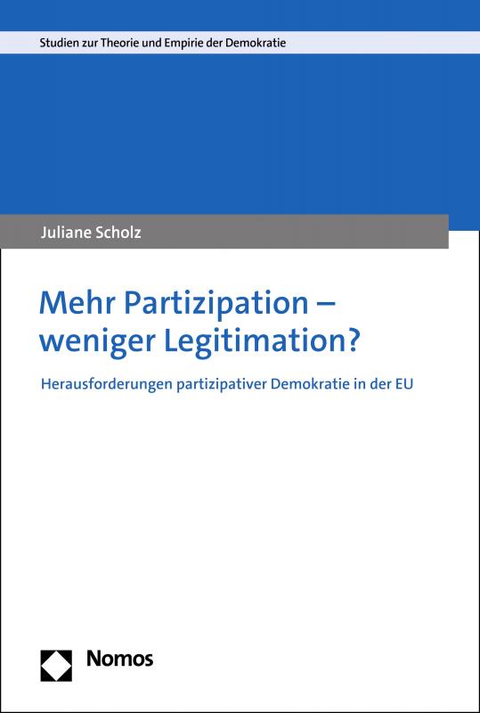 Cover-Bild Mehr Partizipation – weniger Legitimation?