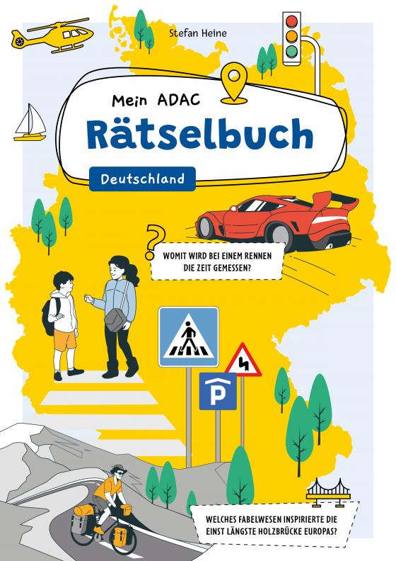 Cover-Bild Mein ADAC Rätselbuch - Deutschland