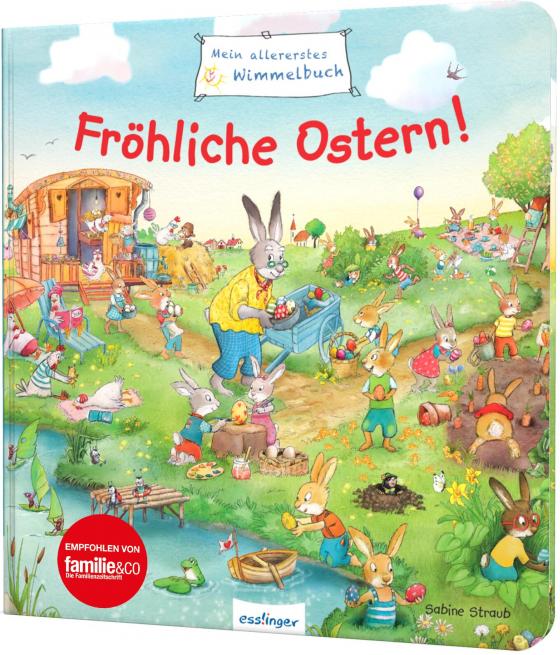 Cover-Bild Mein allererstes Wimmelbuch: Fröhliche Ostern!