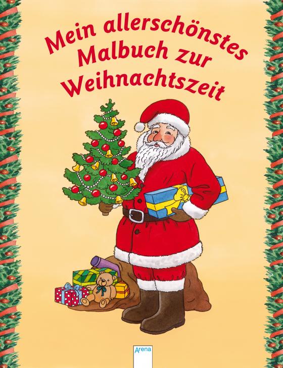 Cover-Bild Mein allerschönstes Malbuch zur Weihnachtszeit