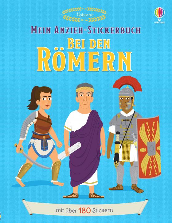 Cover-Bild Mein Anzieh-Stickerbuch: Bei den Römern