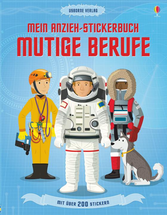 Cover-Bild Mein Anzieh-Stickerbuch: Mutige Berufe