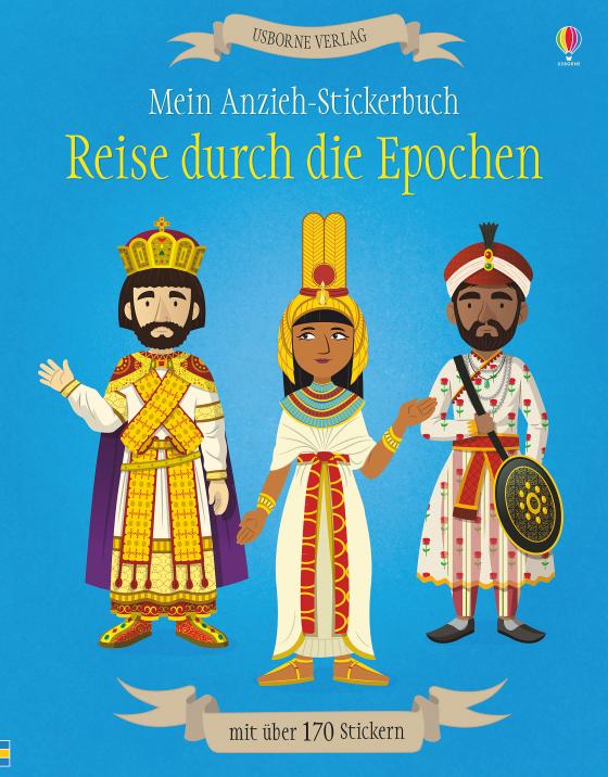 Cover-Bild Mein Anzieh-Stickerbuch: Reise durch die Epochen