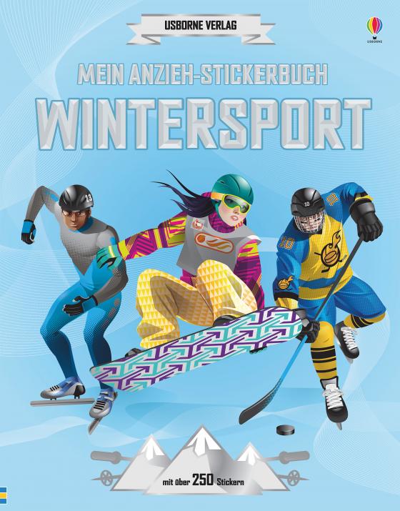 Cover-Bild Mein Anzieh-Stickerbuch: Wintersport