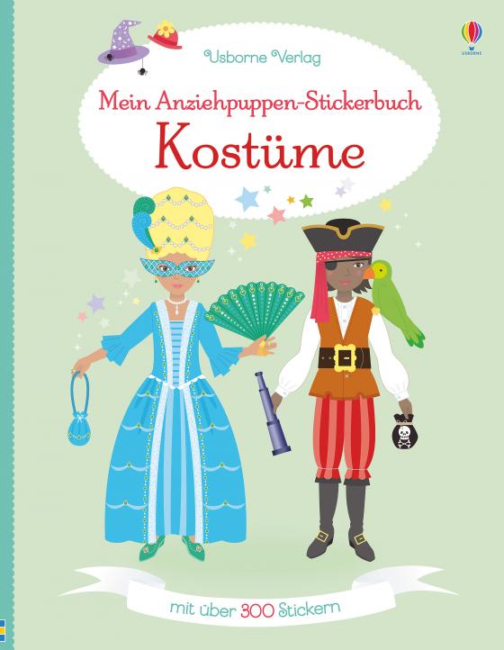 Cover-Bild Mein Anziehpuppen-Stickerbuch: Kostüme