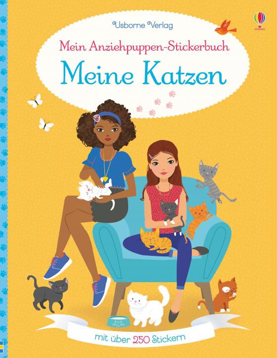 Cover-Bild Mein Anziehpuppen-Stickerbuch: Meine Katzen