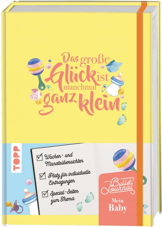 Cover-Bild Mein Bullet Journal Schwangerschaft & Baby - Das große Glück ist manchmal ganz klein