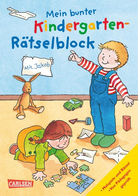 Cover-Bild Mein bunter Kindergarten-Rätselblock