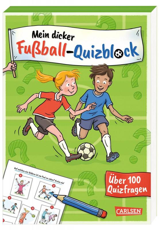 Cover-Bild Mein dicker Fußball-Quizblock