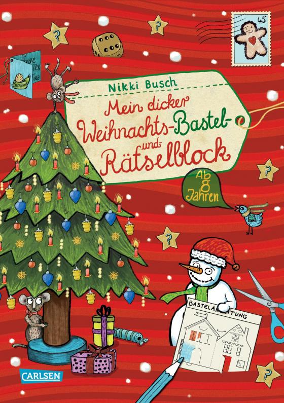 Cover-Bild Mein dicker Weihnachts-Bastel- und Rätselblock