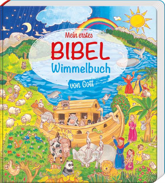 Cover-Bild Mein erstes Bibel-Wimmelbuch von Gott