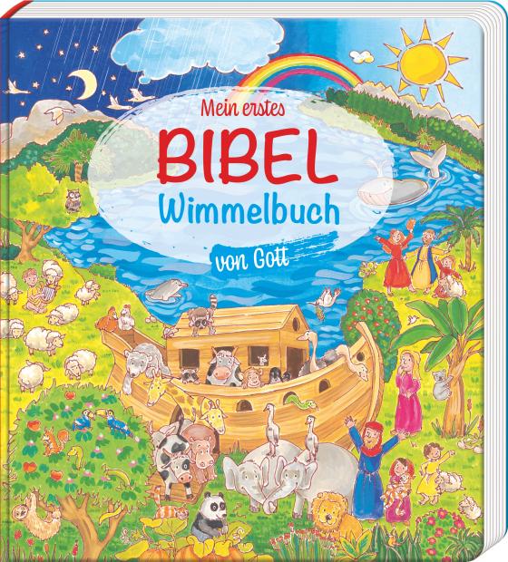 Cover-Bild Mein erstes Bibel-Wimmelbuch von Gott