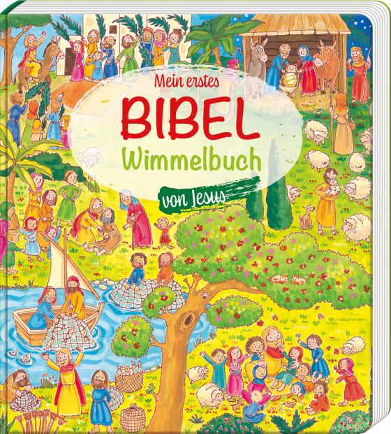 Cover-Bild Mein erstes Bibel-Wimmelbuch von Jesus