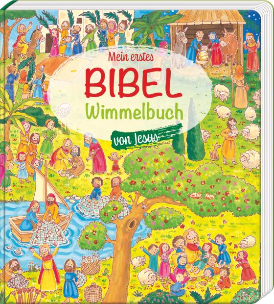 Cover-Bild Mein erstes Bibel-Wimmelbuch von Jesus