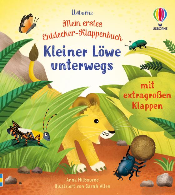 Cover-Bild Mein erstes Entdecker-Klappenbuch: Kleiner Löwe unterwegs