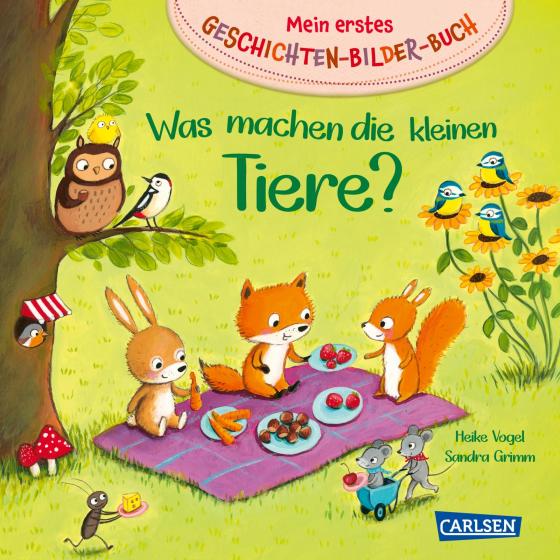 Cover-Bild Mein erstes Geschichten-Bilder-Buch: Was machen die kleinen Tiere?