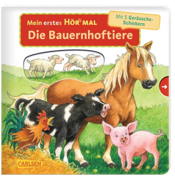 Cover-Bild Mein erstes Hör mal (Soundbuch ab 1 Jahr): Die Bauernhoftiere