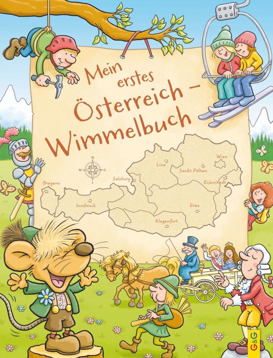 Cover-Bild Mein erstes Österreich-Wimmelbuch