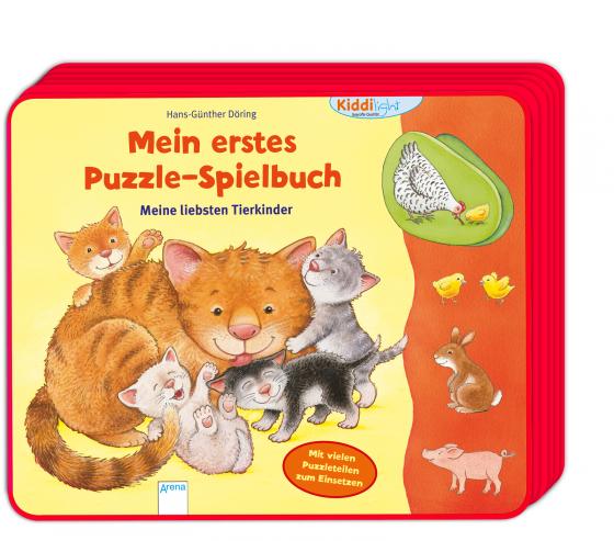 Cover-Bild Mein erstes Puzzle-Spielbuch. Meine liebsten Tierkinder