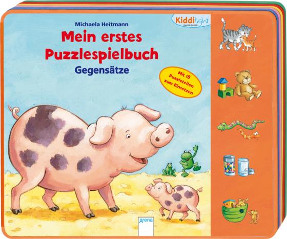 Cover-Bild Mein erstes Puzzlespielbuch - Gegensätze