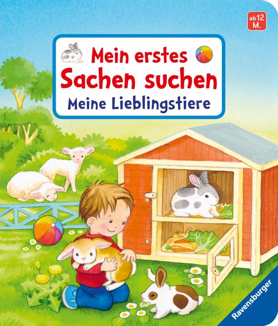 Cover-Bild Mein erstes Sachen suchen: Meine Lieblingstiere