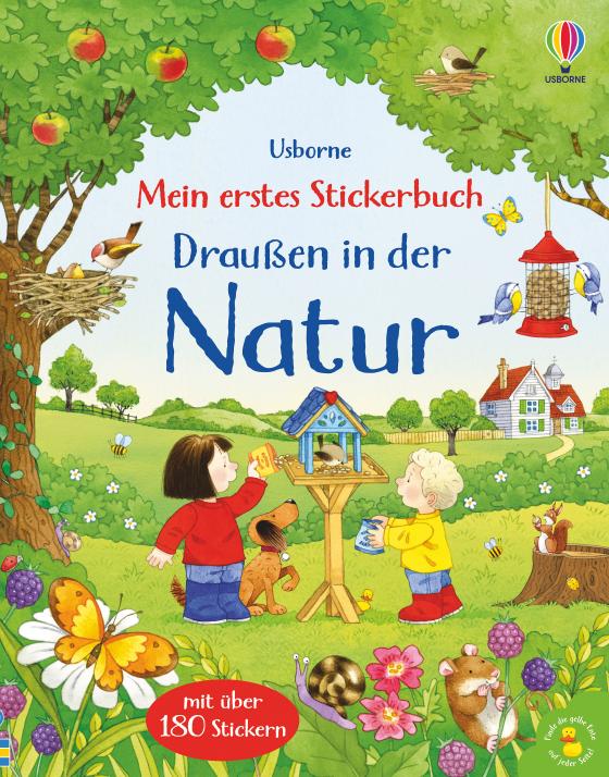 Cover-Bild Mein erstes Stickerbuch: Draußen in der Natur