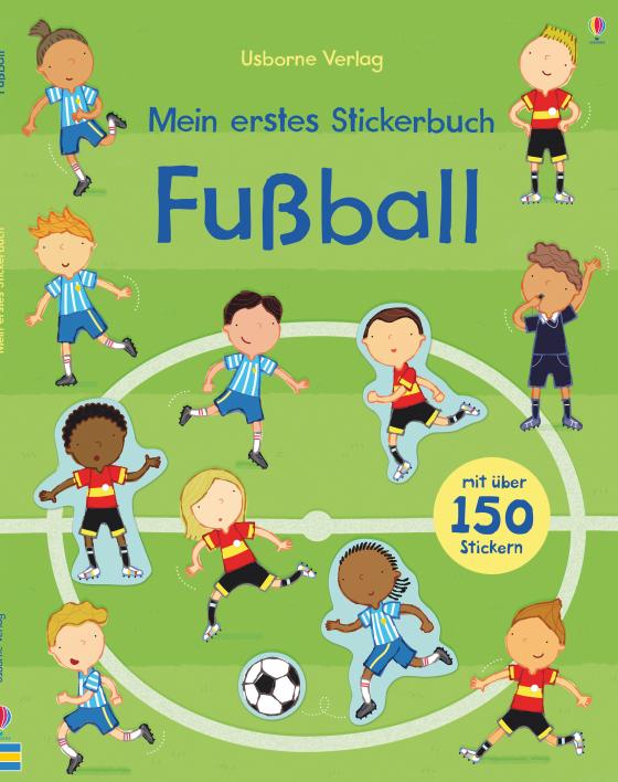 Cover-Bild Mein erstes Stickerbuch: Fußball