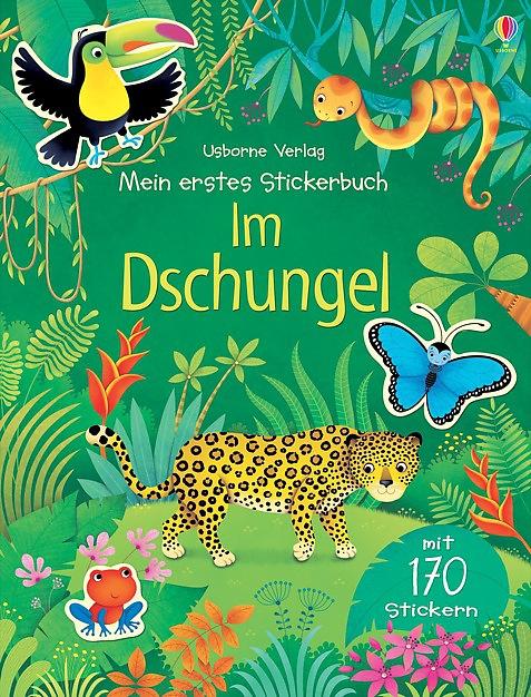 Cover-Bild Mein erstes Stickerbuch: Im Dschungel