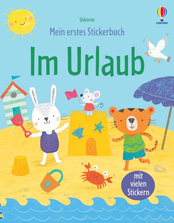 Cover-Bild Mein erstes Stickerbuch: Im Urlaub