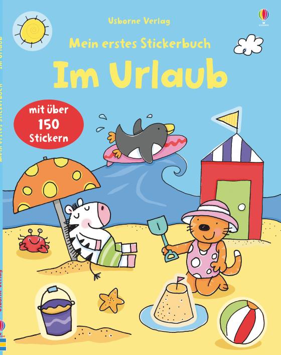 Cover-Bild Mein erstes Stickerbuch: Im Urlaub