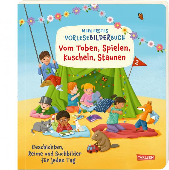 Cover-Bild Mein erstes Vorlese-Bilder-Buch: Vom Toben, Spielen, Kuscheln, Staunen