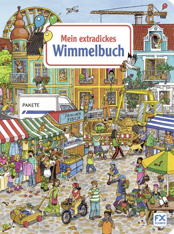 Cover-Bild Mein extradickes Wimmelbuch